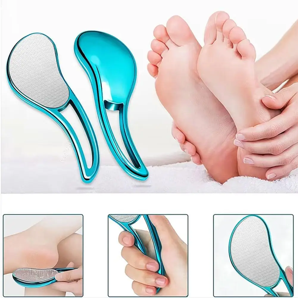 Exfoliërende voetscrubber Pedicure Voetvijlrasp Eelt Dode huidverwijderaar Voetverzorging Pedicuregereedschap