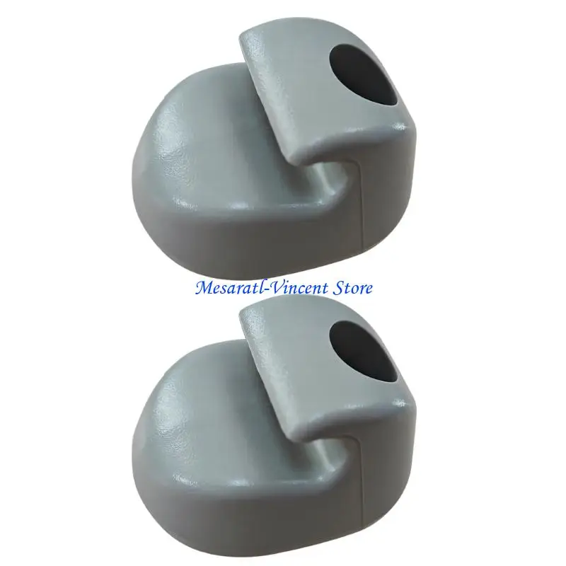 A70F 2 Pieces Sun Shade Attachment S161023-661 For Big Trucks Gray Interior Fast Mount Clamp Improves Visibility On Route