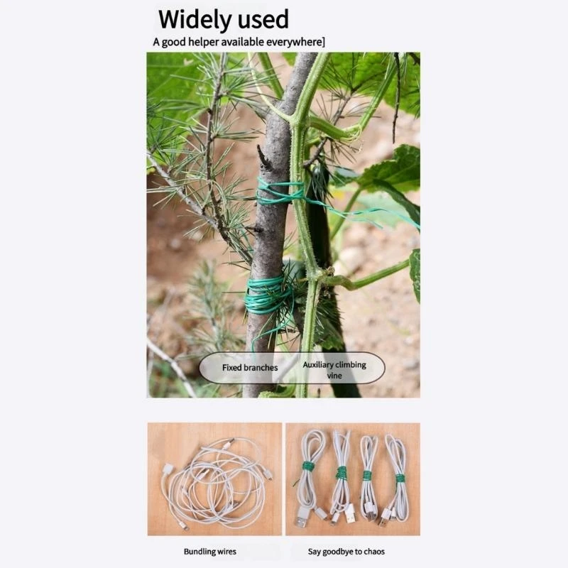 Colorful Plastic Covered Plant Support Wires For Horticulture Use Various Length Option A2BB