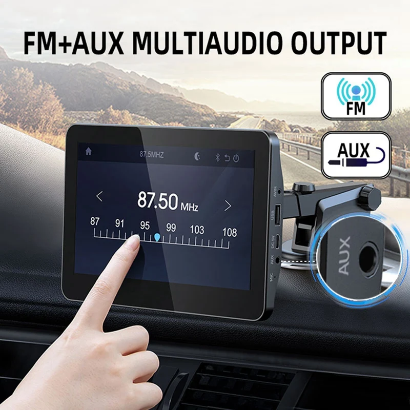 7 Zoll Autoradio Video Player Touchscreen drahtloses Auto MP5-Player iOS/Android Carplay Monitor Tablet Plug and Play