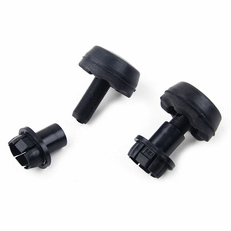 1 Pair Car Hood Stop Cushion Black Rubber Bumper Set Auto Accessory For Ford Escape Focus Edge 2013-2019 CV6Z16758A 8V4Z16758B