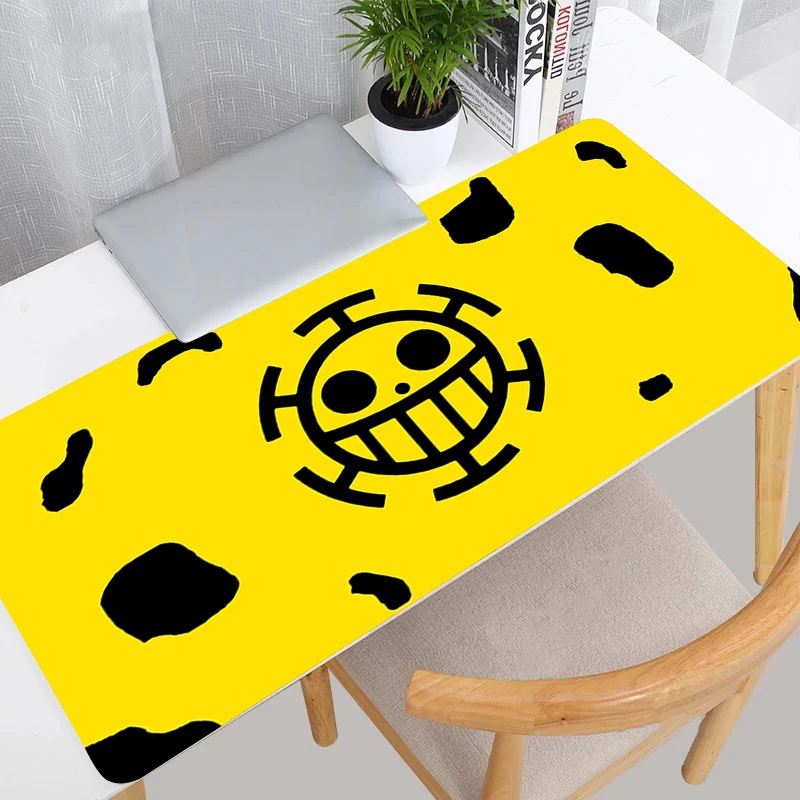 Mouse Pad Laptop Gaming Accessories Extended Desk Mat XXL Anime O-one Bear Mousepad PC P-piece T-trafalgar Law New Keyboard Pad