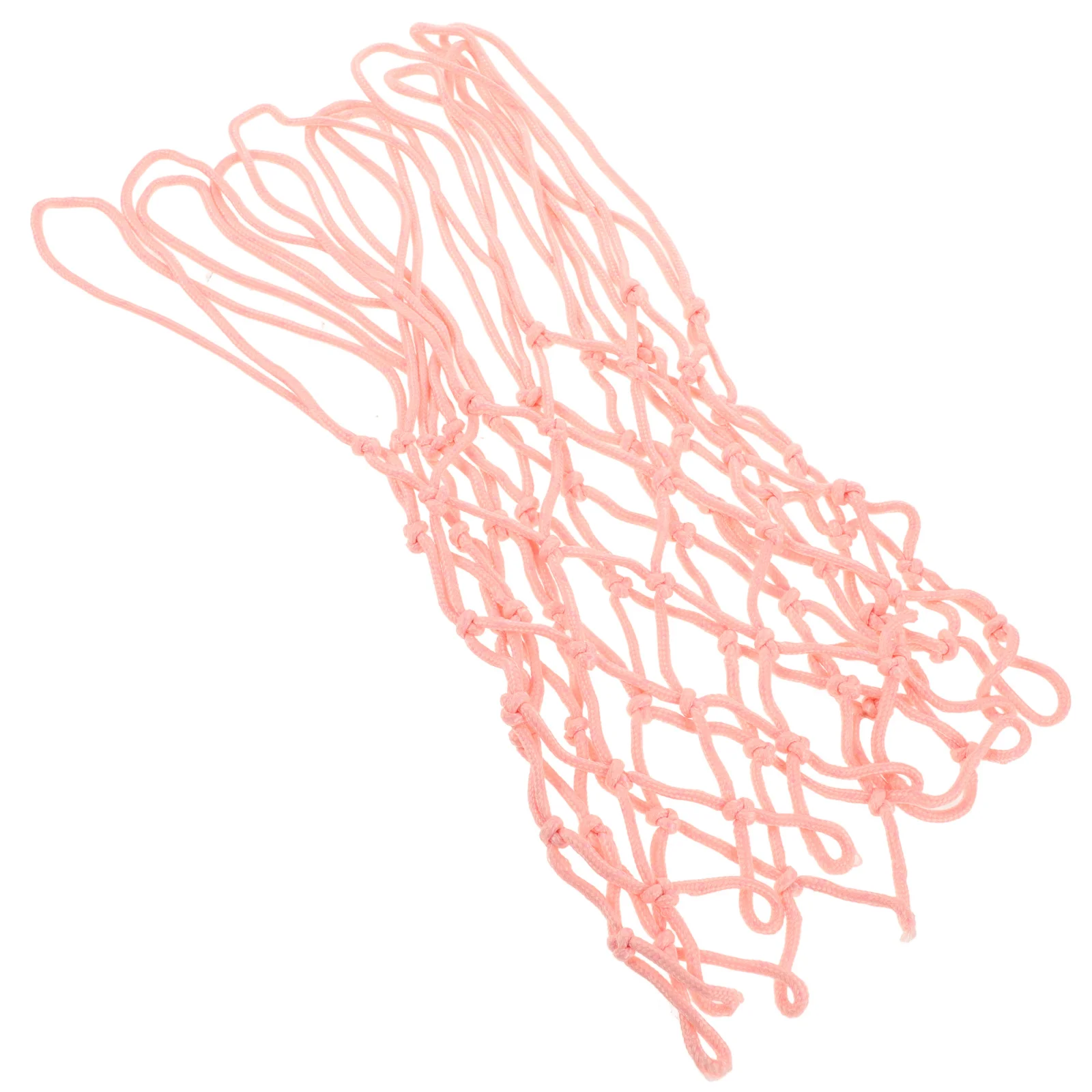 بديل مضيء من البوليستر السميك للاستخدام الداخلي والخارجي ومضاد للتشابك لشبكات إطار شبكة كرة السلة المضيئة