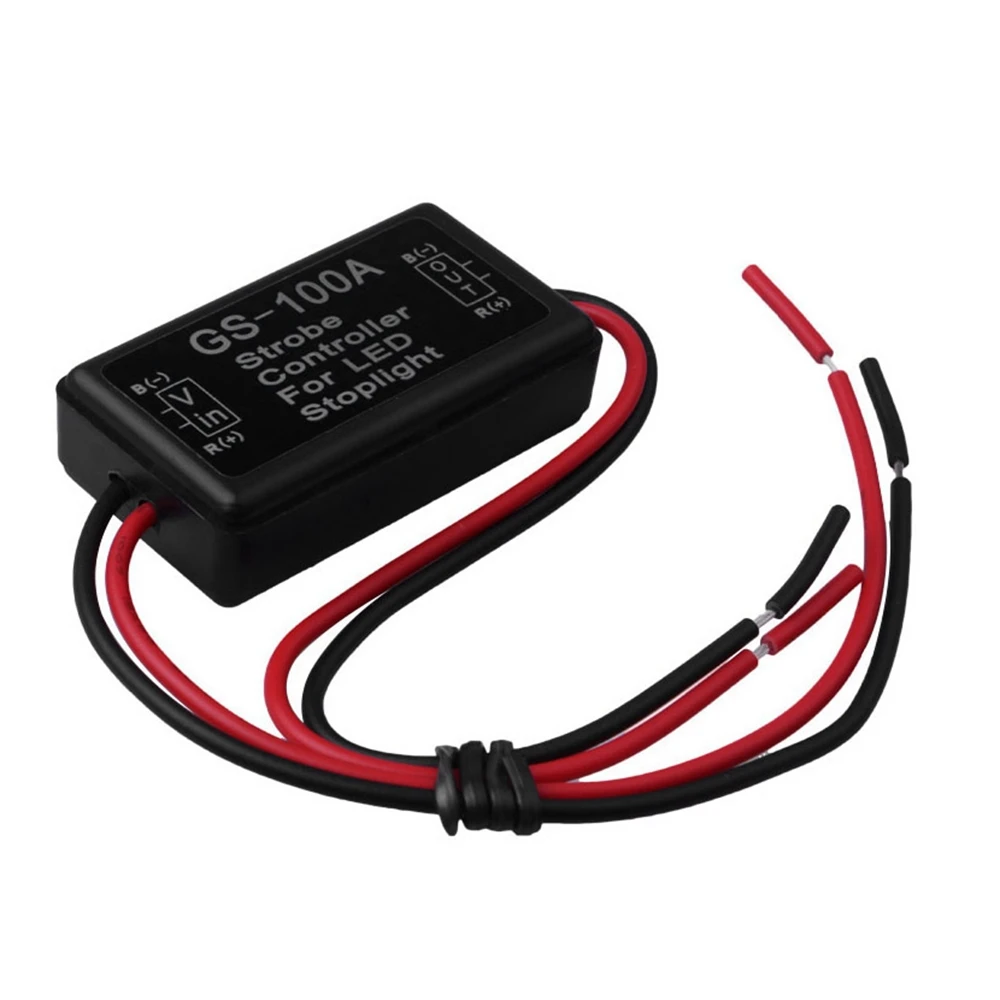 

Reliable-Flash Strobe Controller Brake Light Flasher Module For Car LED Brake Stop Light Lamp 12V