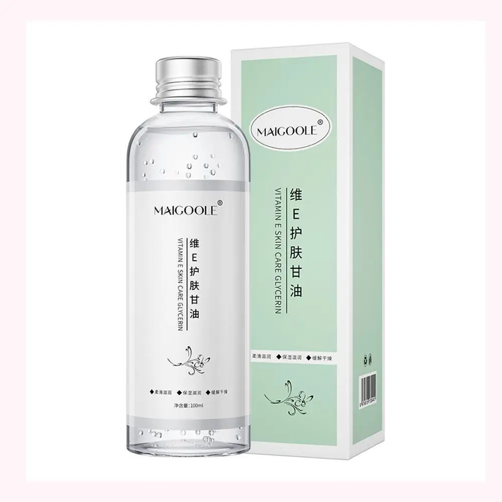 100ml Glycerin Comfortable Moisturizing And Replenishing Water Shrink Pores Fade Spots Smooth Fine Lines Body Care Oil