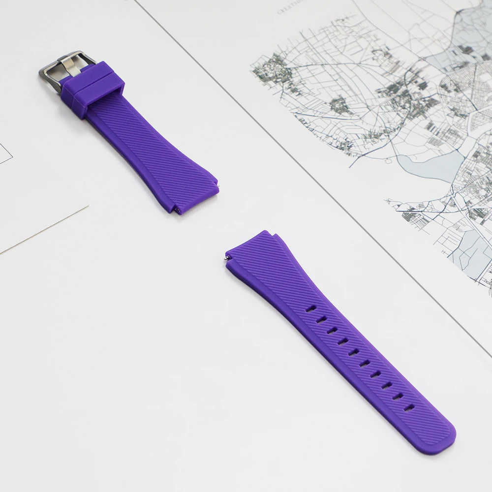 20 مللي متر/22 مللي متر حزام (استيك) ساعة ل Amazfit GTS/2/2e/3/GTS2 Mini/GTR/3/Pro/GTR2/47 مللي متر/42 مللي متر/ستراتوس سوار ساعة سيليكون Amazfit بيب حزام