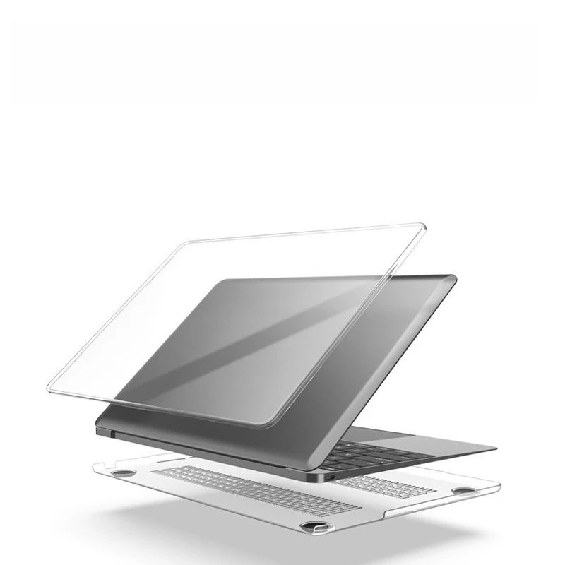 Ultra Thin Laptop Case For Macbook Neo Air Pro 13 14 15 16 M5 M4 M3 M2 M1 Crystal Transparent Cover 2026 A3404 A3449 A3448 A2337