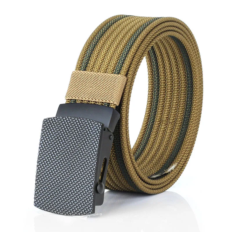 Neue Roller Military Leinwand Gürtel Männer Frauen Einstellbare Nylon Armee Taktische Gürtel Outdoor Sport Weben Männliche Marke Taille Gürtel 3,8 cm – Detail 4