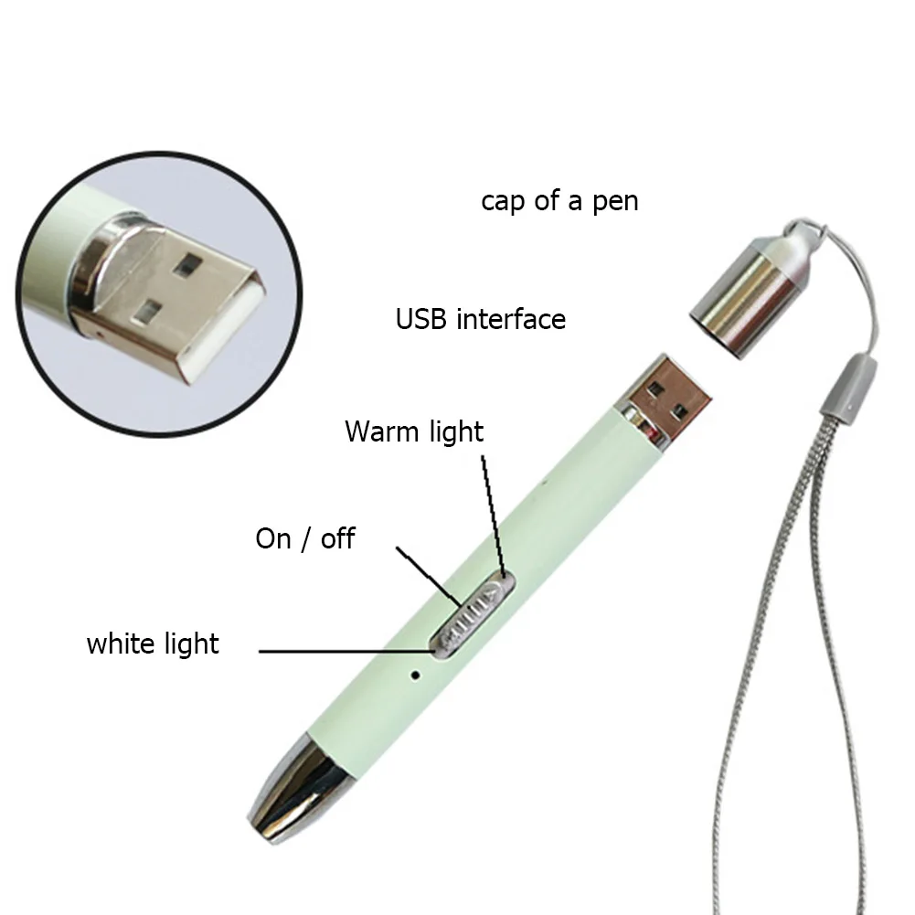 USB recarregável 5D diamante pintura iluminação ponto broca caneta conjunto, broca quadrada e redonda, ferramenta de desenho portátil DIY