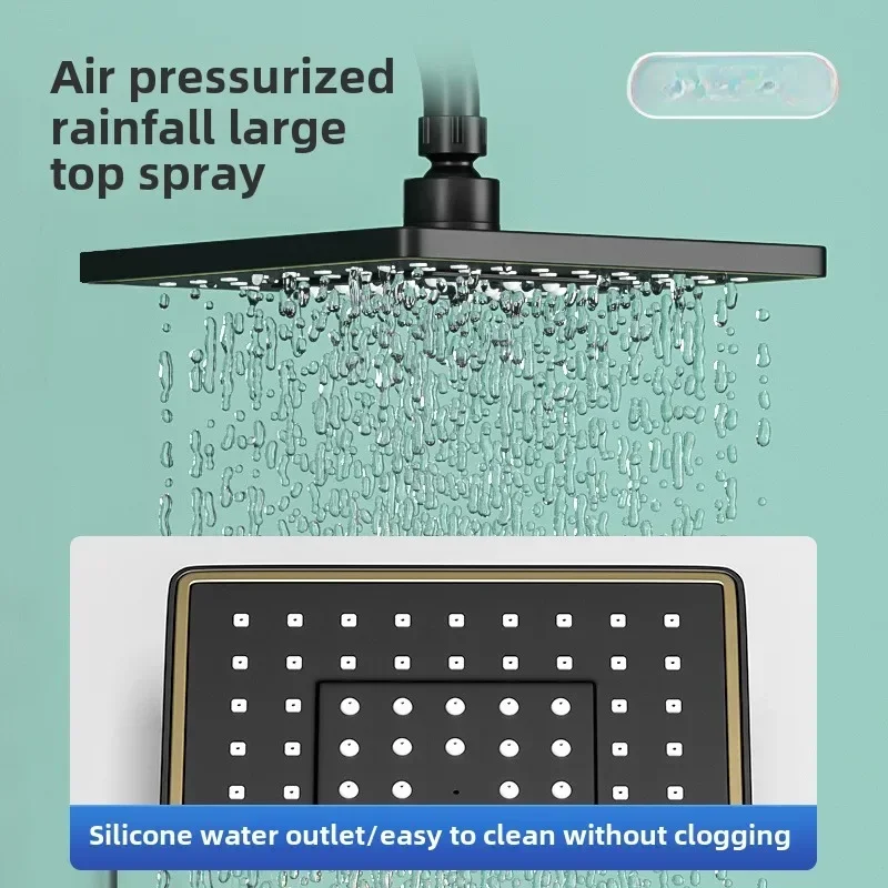 Shower Full Set of Household Bathroom Shower Head Set Engineering-specific Shower Faucet Set Bathroom Shower Douche