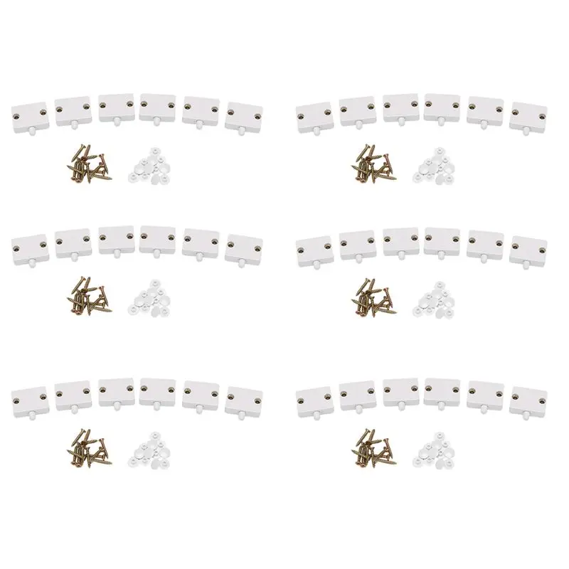 AB11-36Pcs Door Led Switch For Closet Light,Normally Closed Cabinet Electrical Lamp Switches,For Closet Pantry Cabinet White