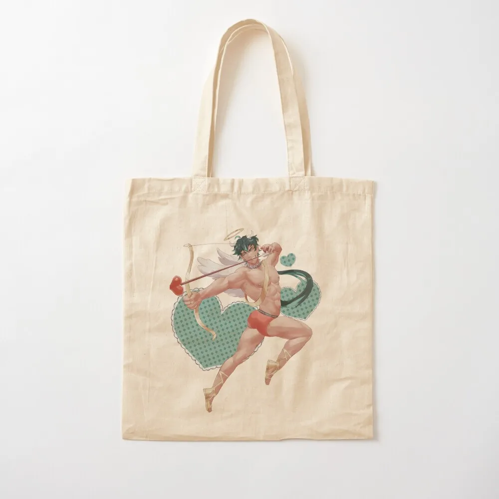 Valentine's Day with Thomie, Background Ver. Tote Bag reusable grocery bags Women's shopping bag Beach bag