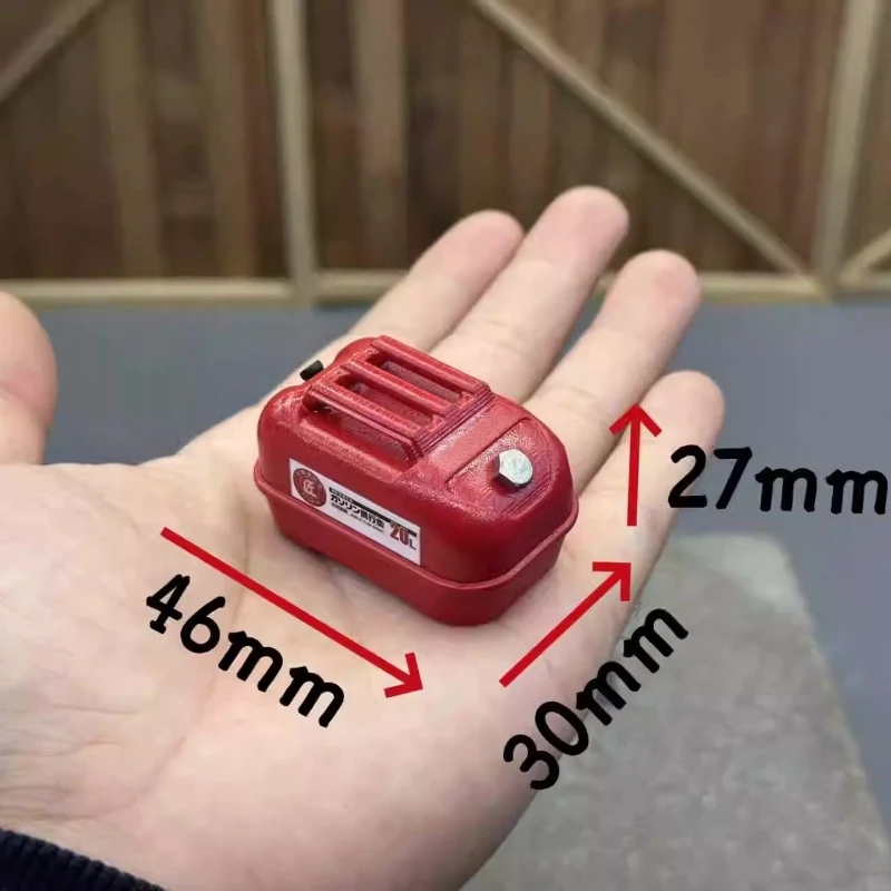 1 stücke Kunststoff Simulation Öl Barrel für 1/8 1/10 1/14 Tamiya RC Lkw Auto BENZ Scania Diy Teile spielzeug