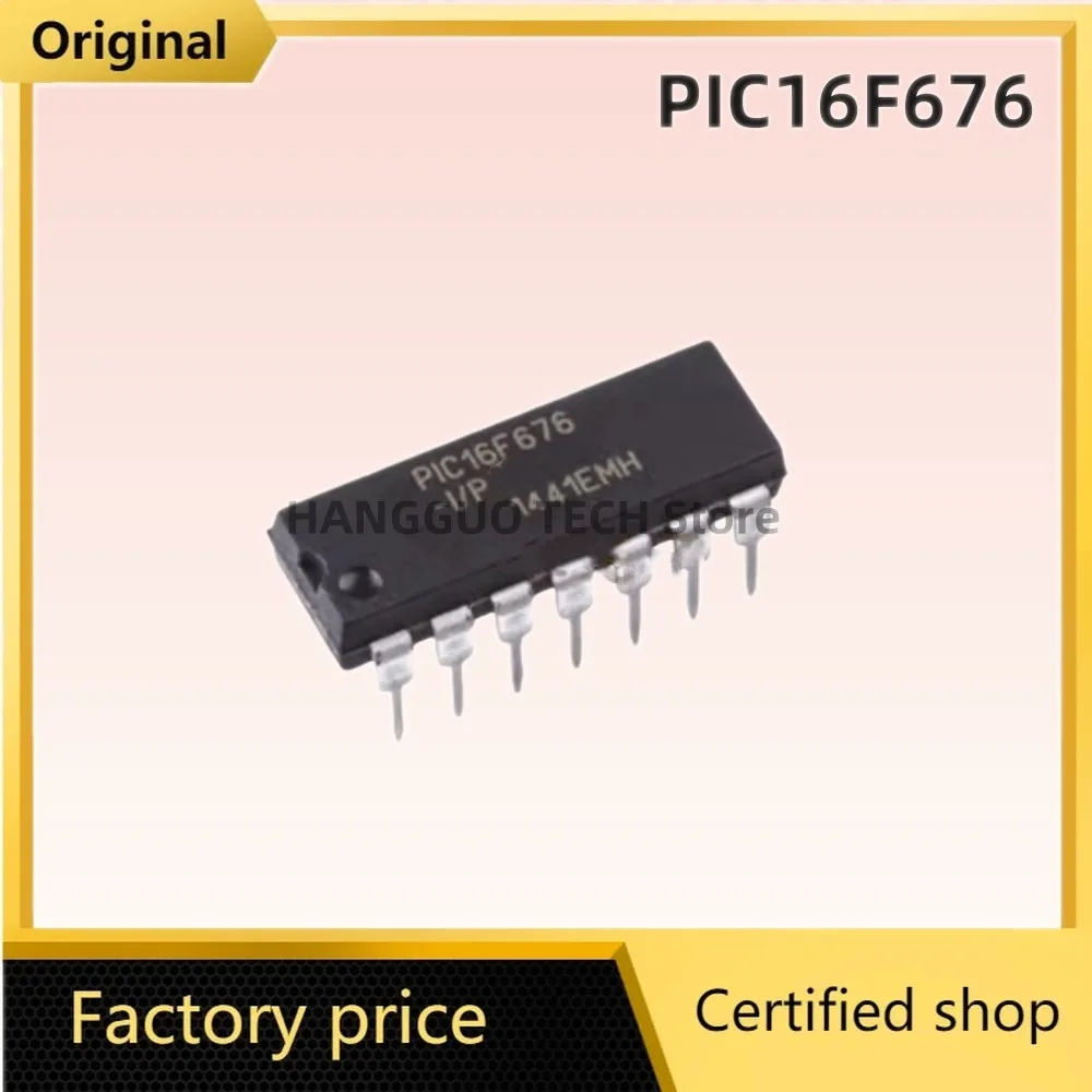 10Pcs Original PIC16F676-I/SL SOP-14 IC Chip High Quality New