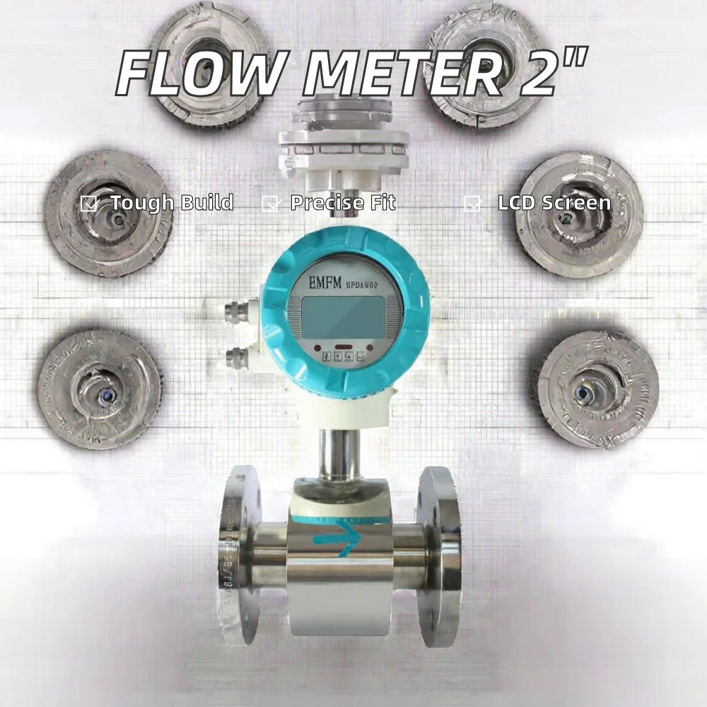 

2-дюймовый цифровой расходомер жидкости из нержавеющей стали 4-20 мА, импульсный выход, подключение фланца, гарантия 1 год для топлива OEM