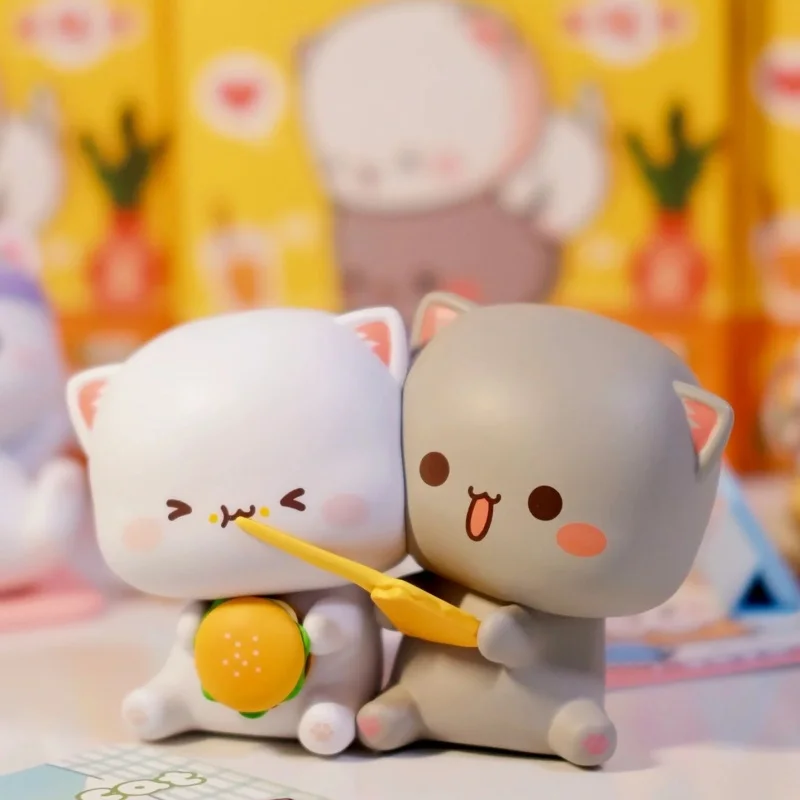 

Mitao Cat With Love Series 4 Blind Box Toys Figures Action Surprise Mystery Box Cute Model Birthday Gift For Girls Desktop Toy