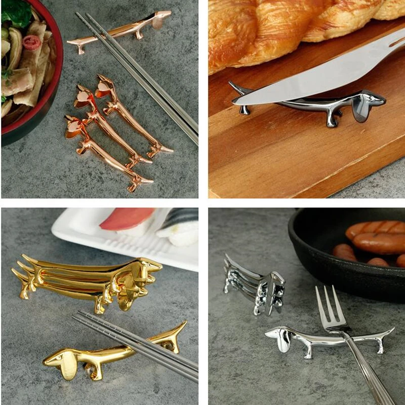 Soporte de palillos de acero inoxidable, estante de palillos con forma de ciruela de Metal, soporte de cuchara, cuchillo, tenedor, almacenamiento de arte artesanal
