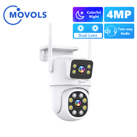 MOVOLS 4MP Two Lens WIFI Security Camera