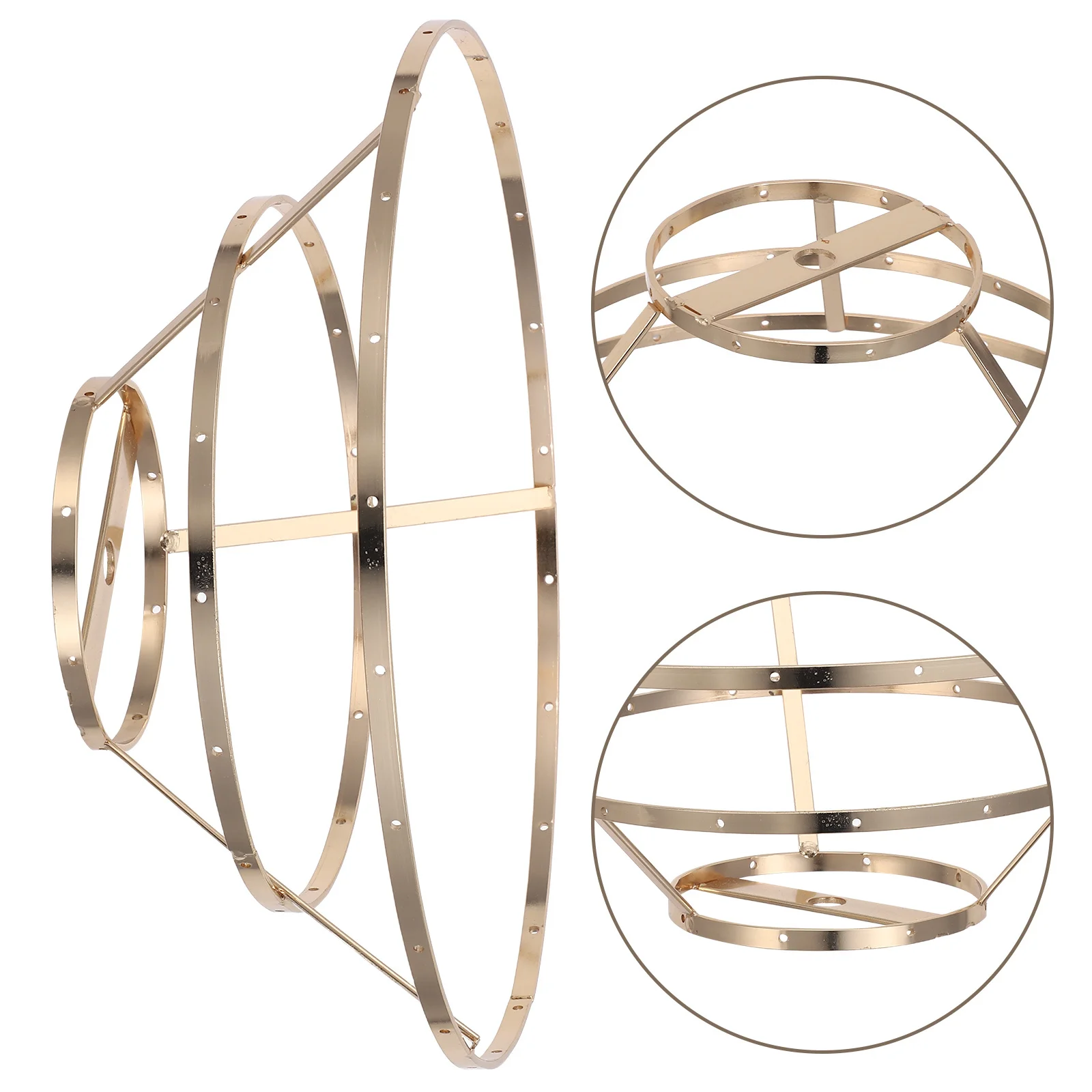 

Elegant Chandelier Holder Black Metal Frame Modern Home Decor Ceiling Light Fixture for Living Room Dining Area