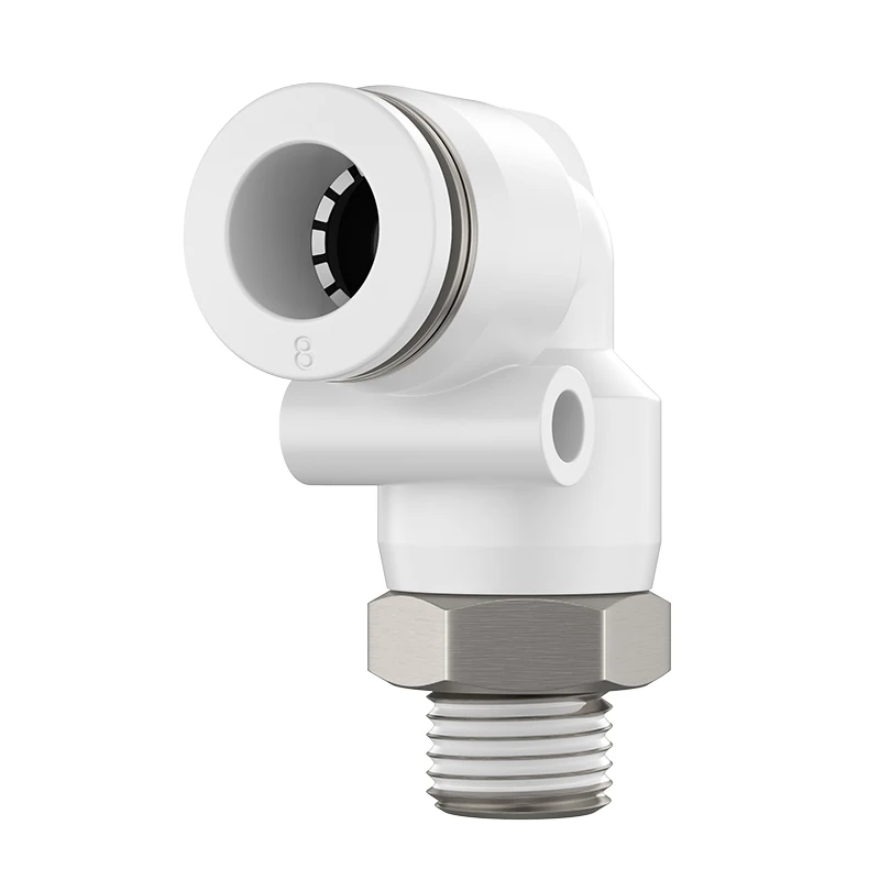 PL M5 1/8 "1/4" BSPT Macho 4 Mm OD Tubo Pneumático Encaixe de Ar de Liberação Rápida Push Para Conectar Compressor