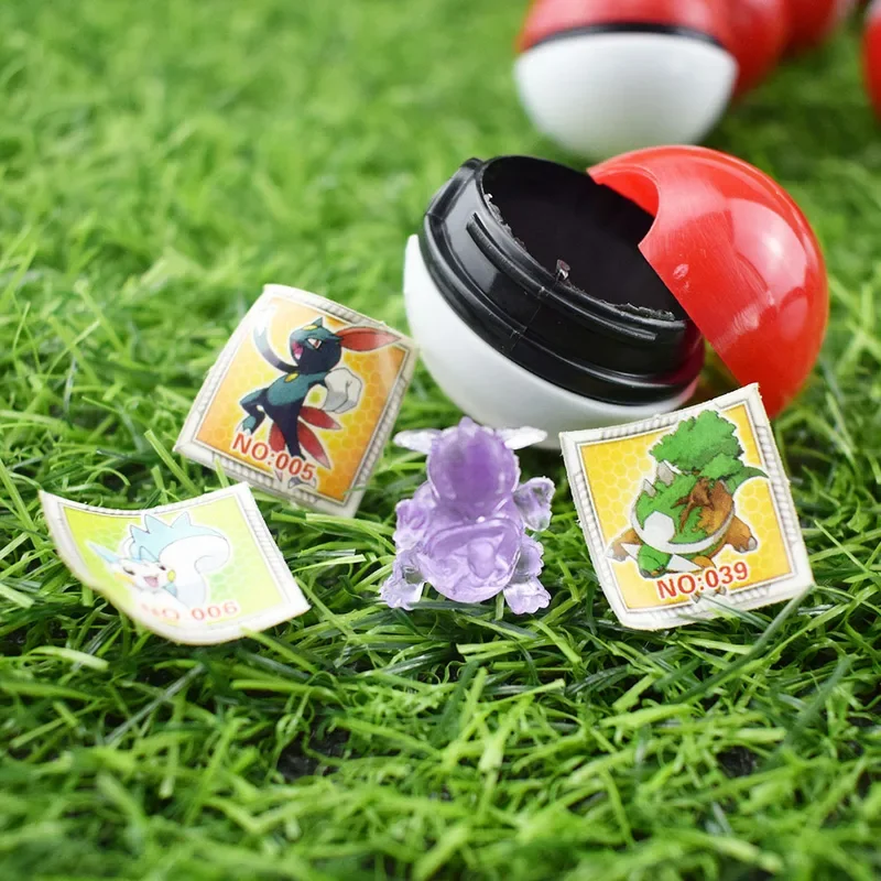 RT01 35 مللي متر الأحمر والأبيض البيض التواء الكرة مختلط اللون دمية صغيرة البيض التواء لعبة بات الموسيقى آلة لف البيض للأطفال & Gf1