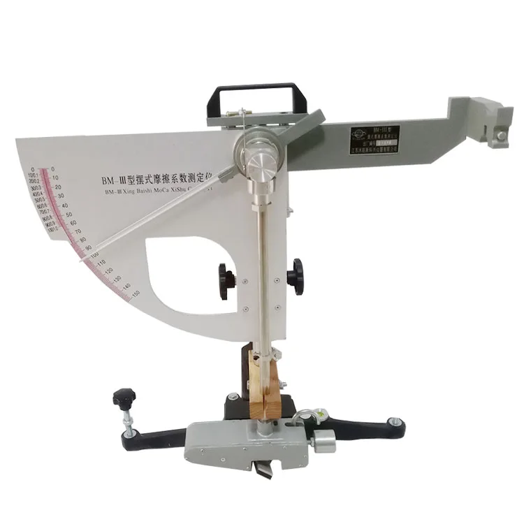 BM-III  Matest Quality Pendulum Skid Resistance and Friction Coefficient Tester for Road Surface test