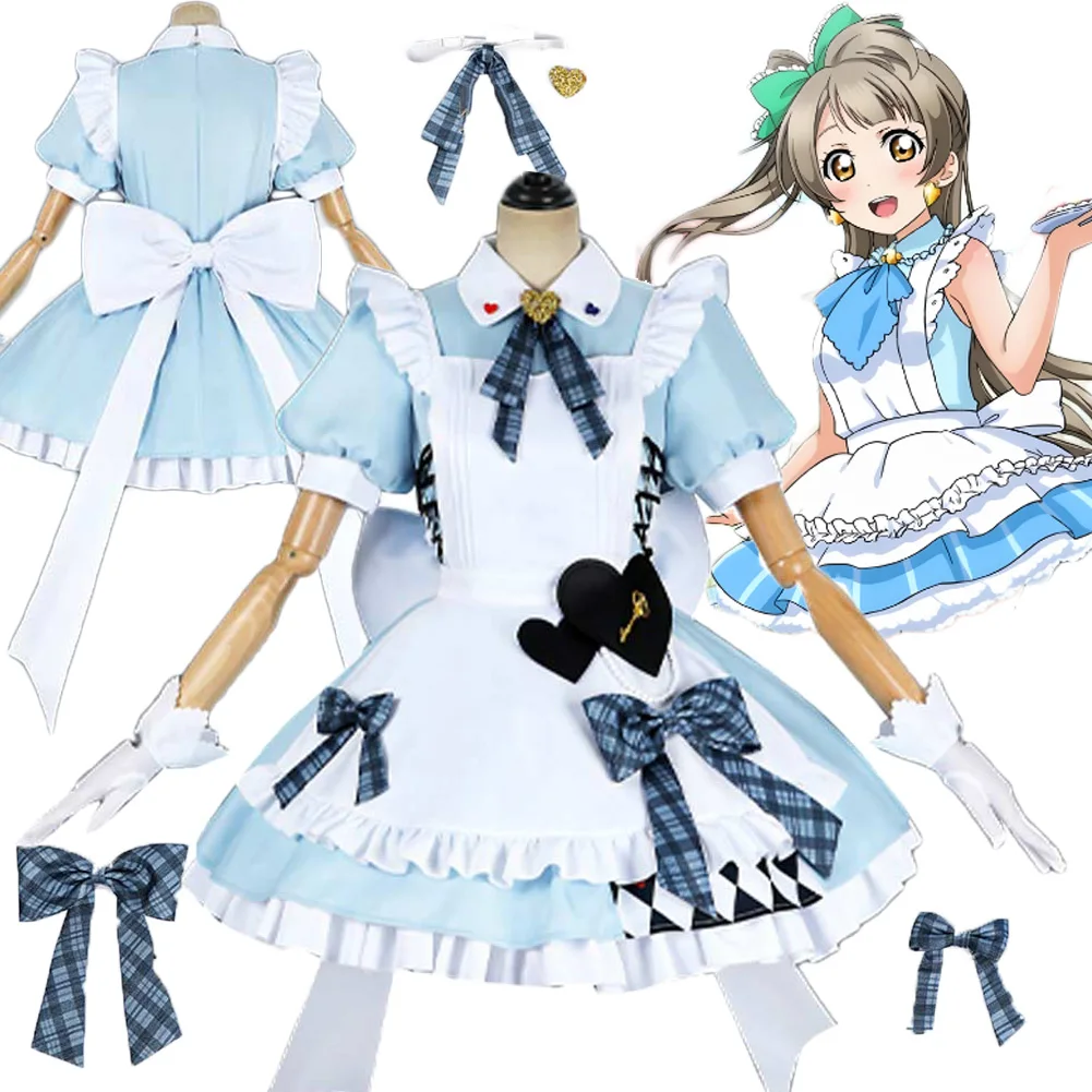 

Fantasia LoveLive Muse Cosplay Lolita Dress Clothing Anime Disfraz Costume Adult Women Fantasy Halloween Carnival Party Clothes