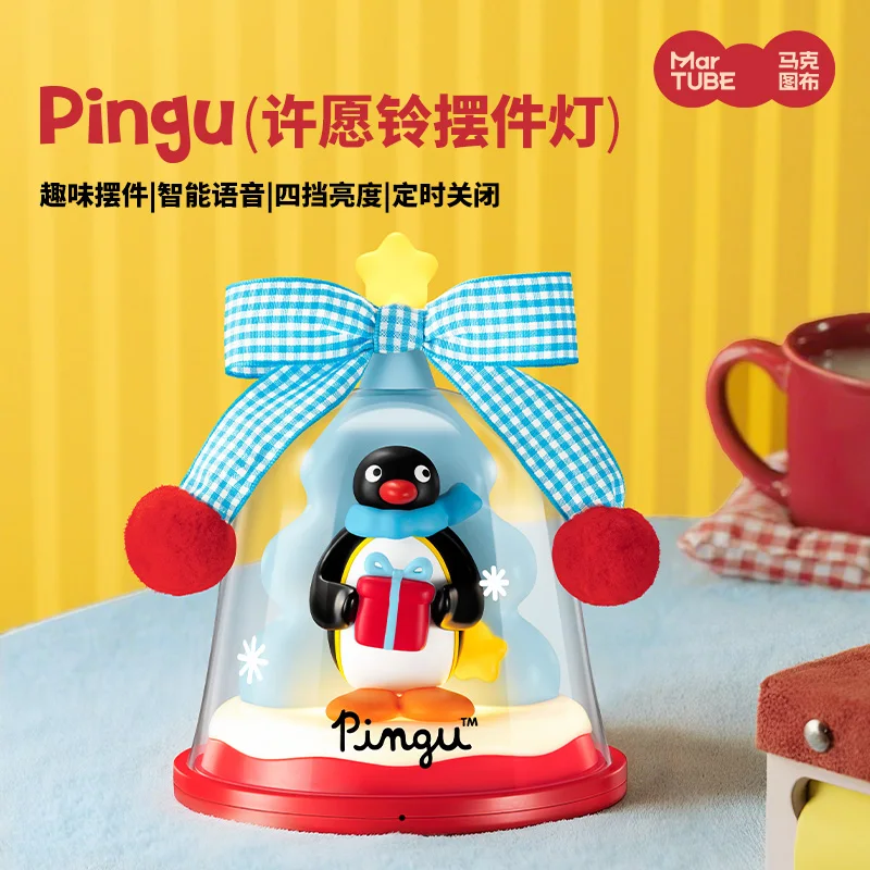 

Новый Pingu мультфильм пингвин ночник спальня милые украшения настольная лампа украшения трендовые игрушки детский подарок на Рождество и день рождения