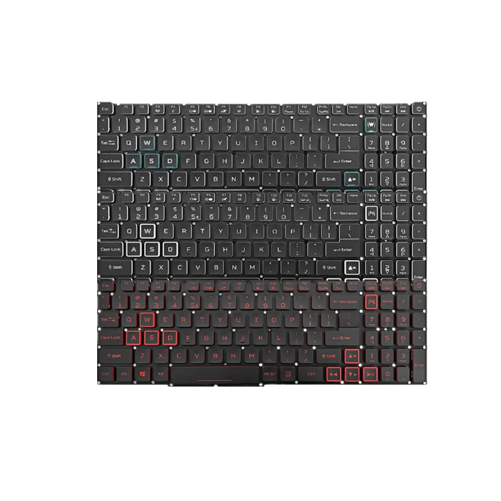 

Клавиатура ноутбука ACER Nitro AN517-52 Black US United States Edition
