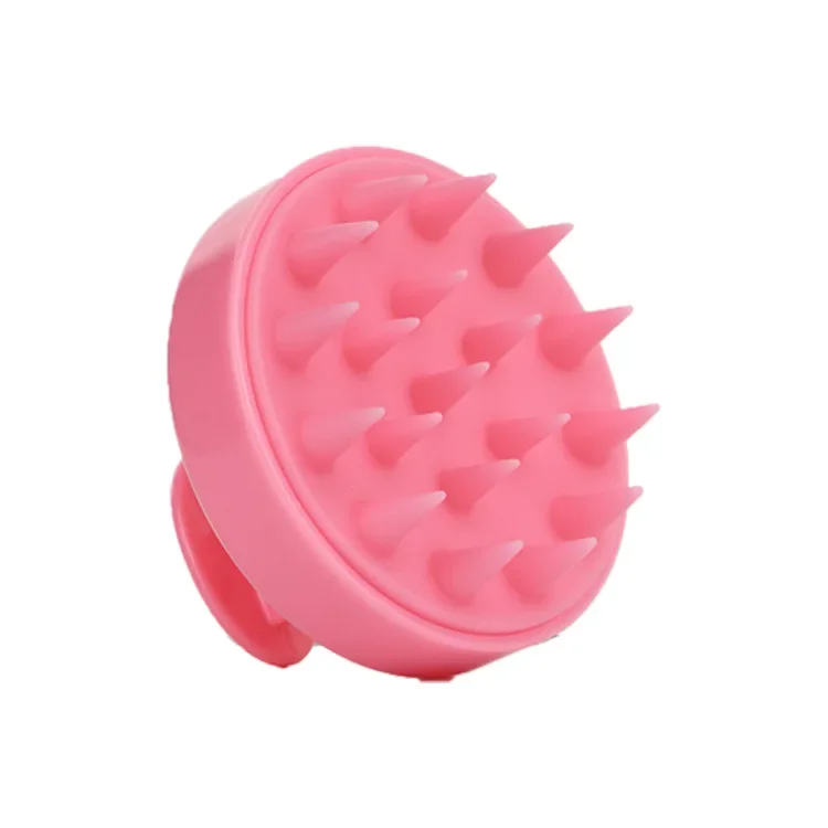 Silicone Head Body To Wash Clean Care Hair Root Itching Scalp Massage Comb Shower Brush Bath Spa Anti-Dandruff Shampoo