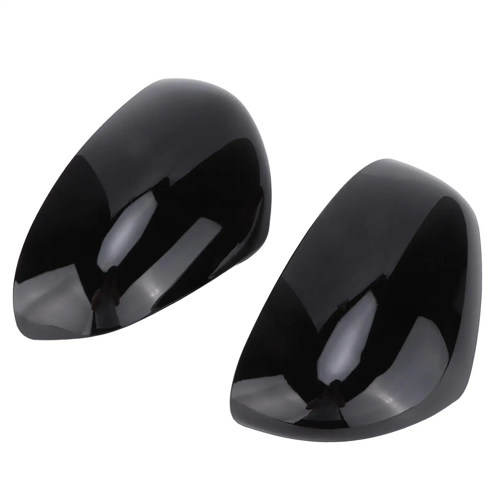 1 Pair Rearview Mirror Caps Stick On Protective Housing for Smart Fortwo/Forfour 453 2015 2016 2017 2018 2019 2020 2021