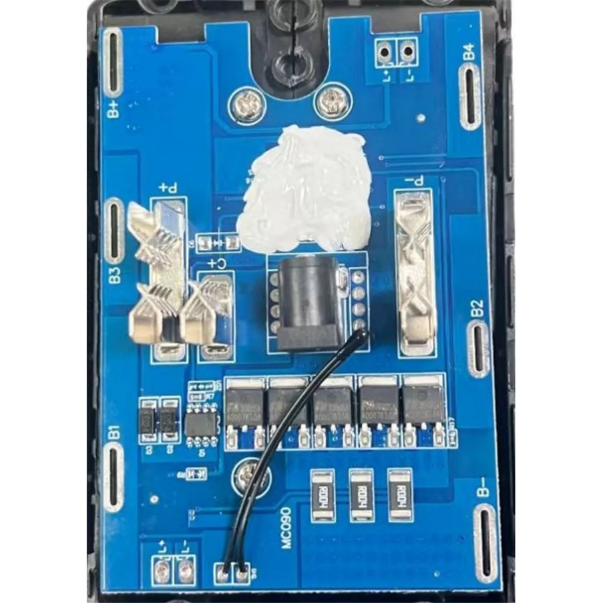 Placa de proteção de carregamento de bateria 5S 21V 25A Módulo de placa de circuito de proteção de bateria de lítio para ferramenta elétrica Makita