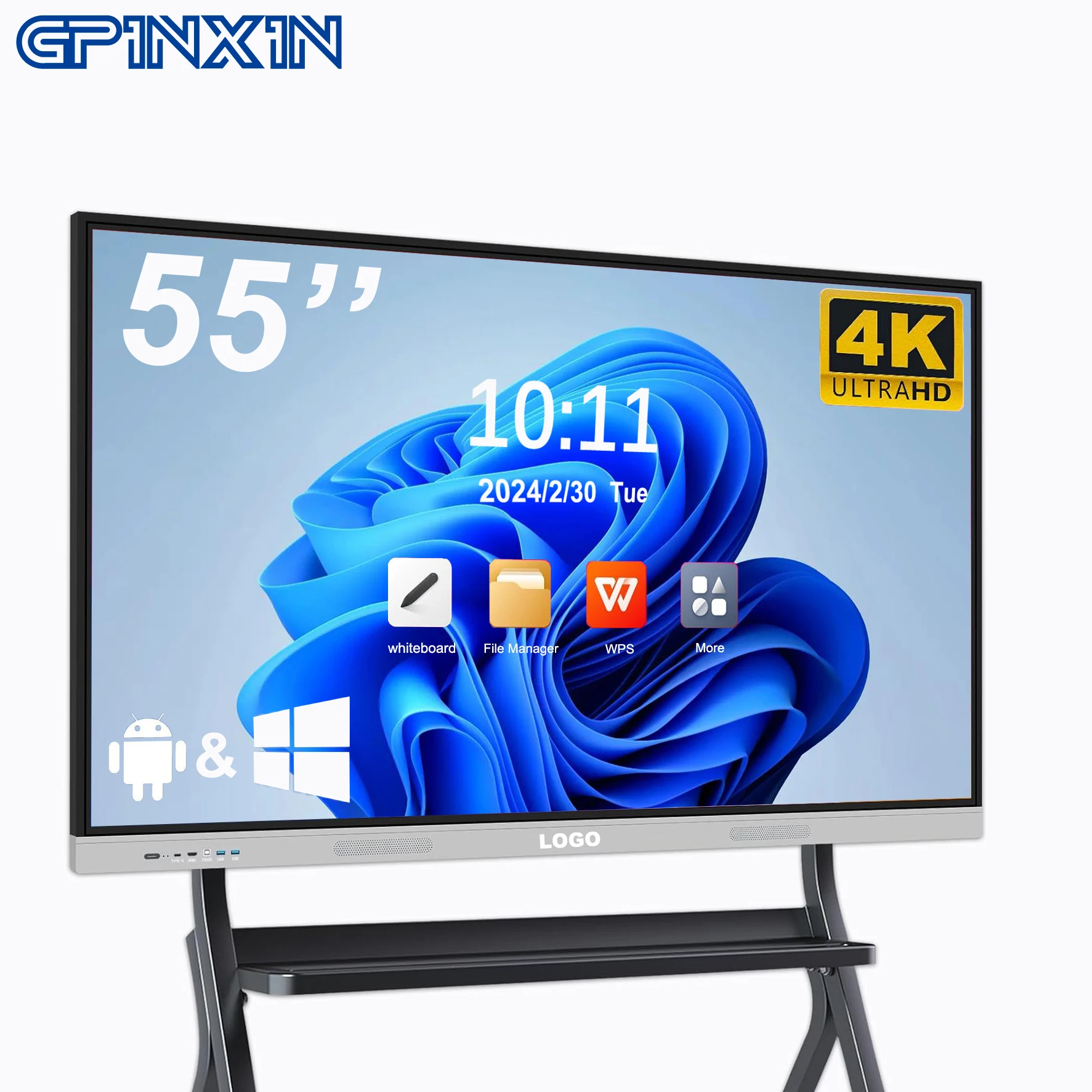 

55 Inch Interactive Whiteboard All-in-one Computers Teaching Machine Electronic Smart Interactive Board Teaching And Conference