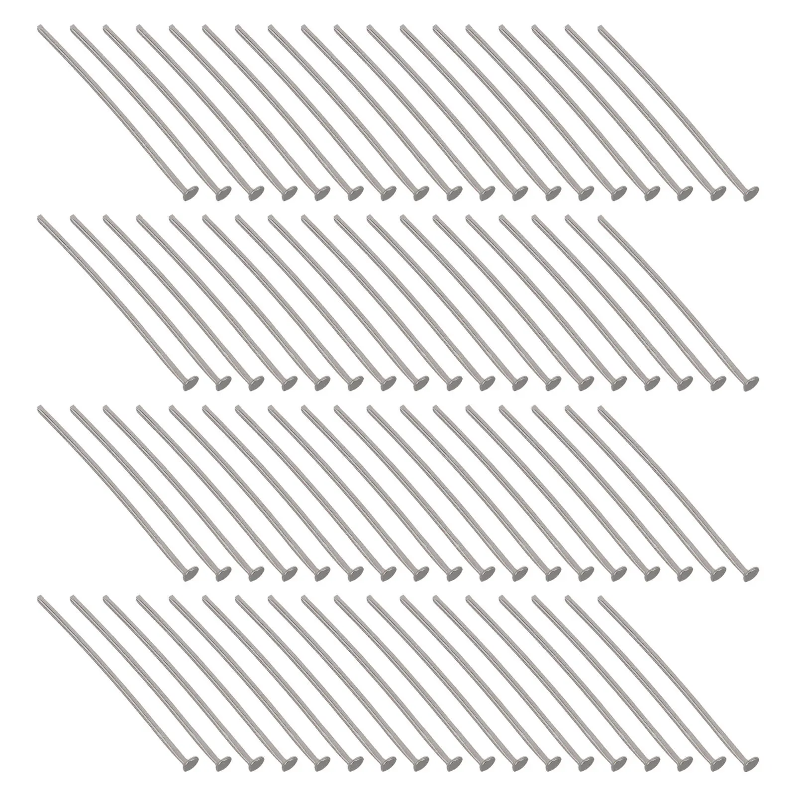 1000Pcs Crystal Chandelier Connector Clip Pins Metal Holder Pins for Prism Fastening Repair Parts Silver Chandelier Accessories