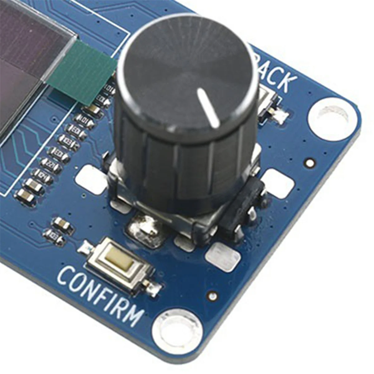 OLED Display and Rotary Encoder Module Oled Display Screen Combined with EC11 Rotary Encoder Module IIC Interface for 1.3Inch