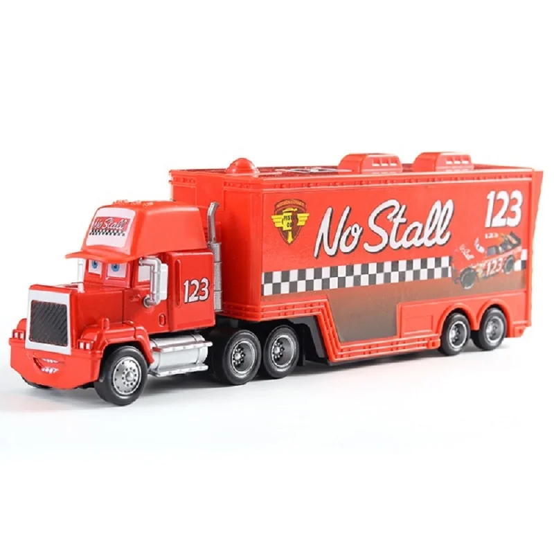 Cars Disney Pixar Car Mack Chick Hicks King Francesco Hudson Truck Toy Car 1:55 Loose Is The Best For Children Christmas Gift