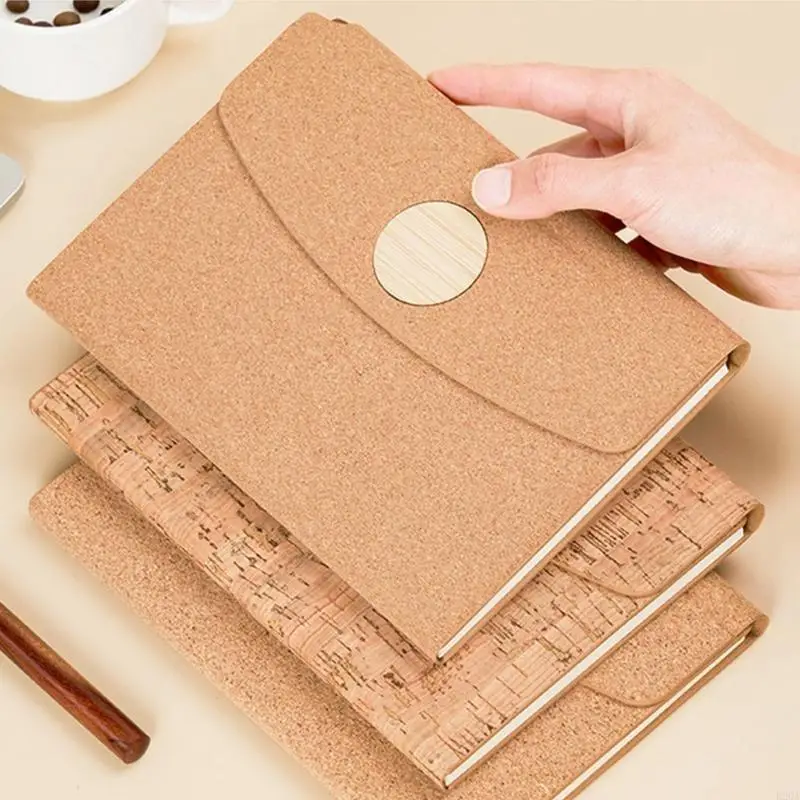 A 5 Notebook 5 Notebook Cork Cork Notepads gruesos Papelera papelería retro