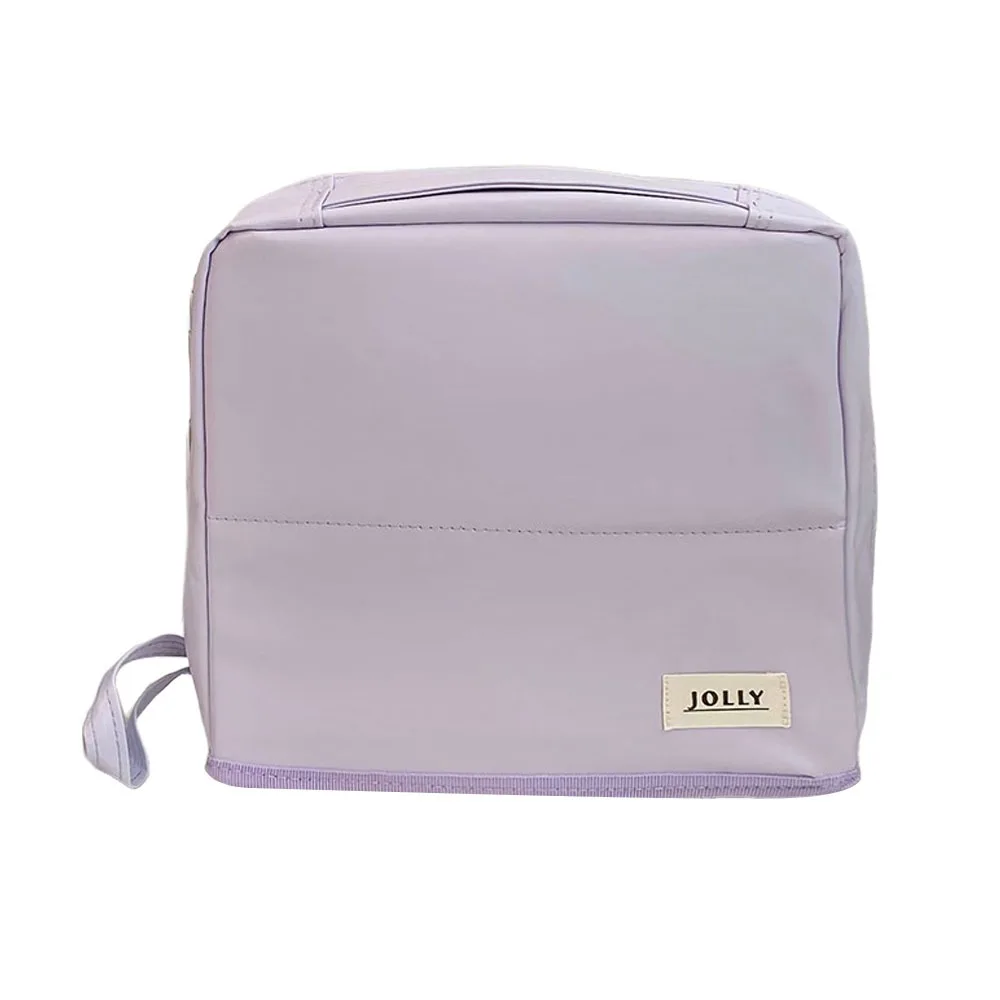 

NEW Large Capacity Cosmetic Bag Multi Layer Stand-Up Design Stationery Bag Foldable Makeup Pouch Travel