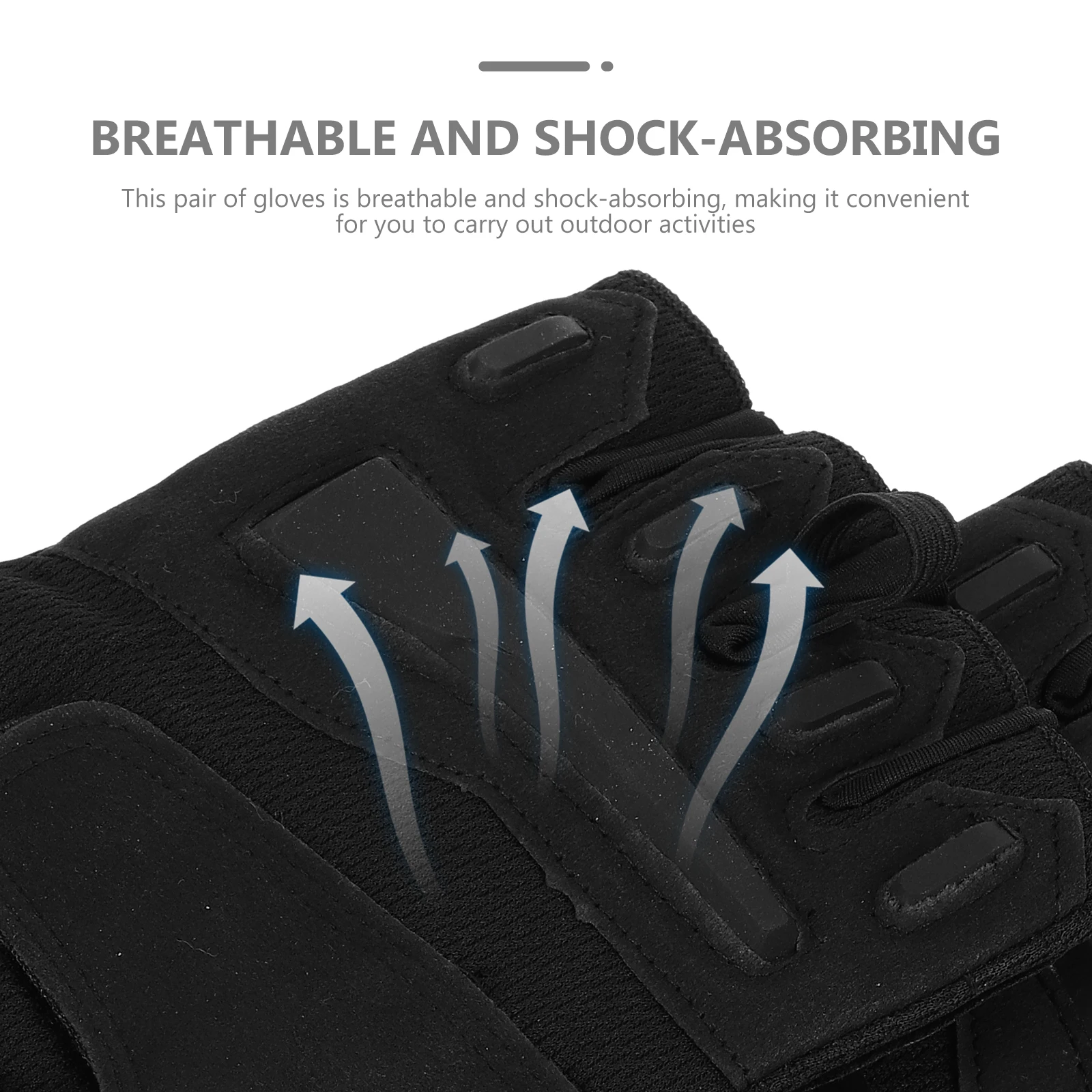 

1Pair Breathable Half-Finger Cycling Gloves Shock-Absorbing Non-Slip Bike Gloves Outdoor Sports Workout Riding Accessories