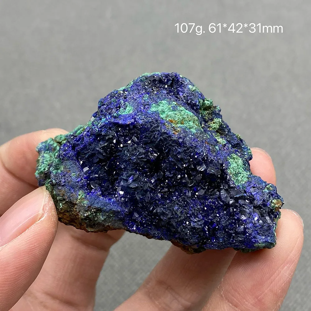 100% Natural beautiful Azurite and Malachite symbiotic mineral specimen crystal Stones and crystals Healing crystal