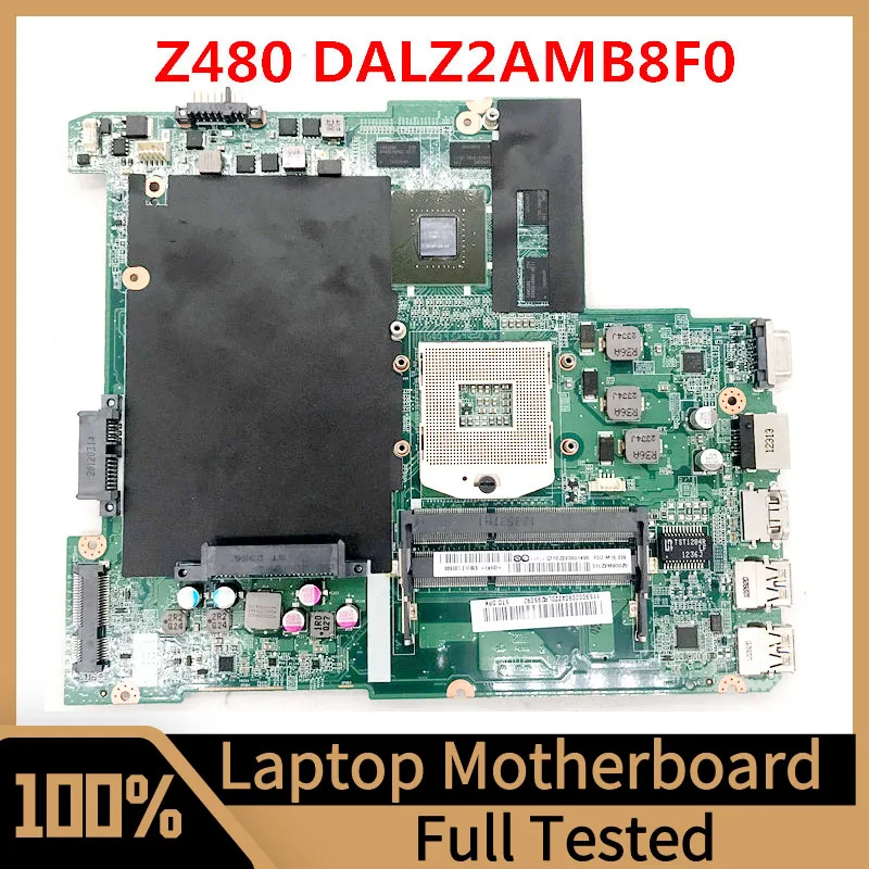 

DALZ2AMB8F0 Mainboard For Lenovo IdeaPad Z480 Laptop Motherboard GT630M/GT635M GPU SLJ8E HM76 DDR3 100% Full Tested Working Well