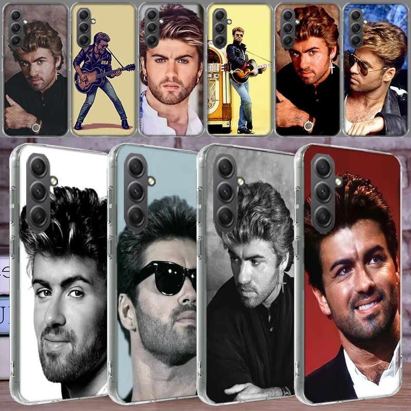 George Michael Phone Case For Samsung A15 A25 A35 A55 A12 A22 A32 A52S A13 A23 A33 A53 A14 A24 A34 A54 Galaxy A8 A6 A7 A72 A42 A