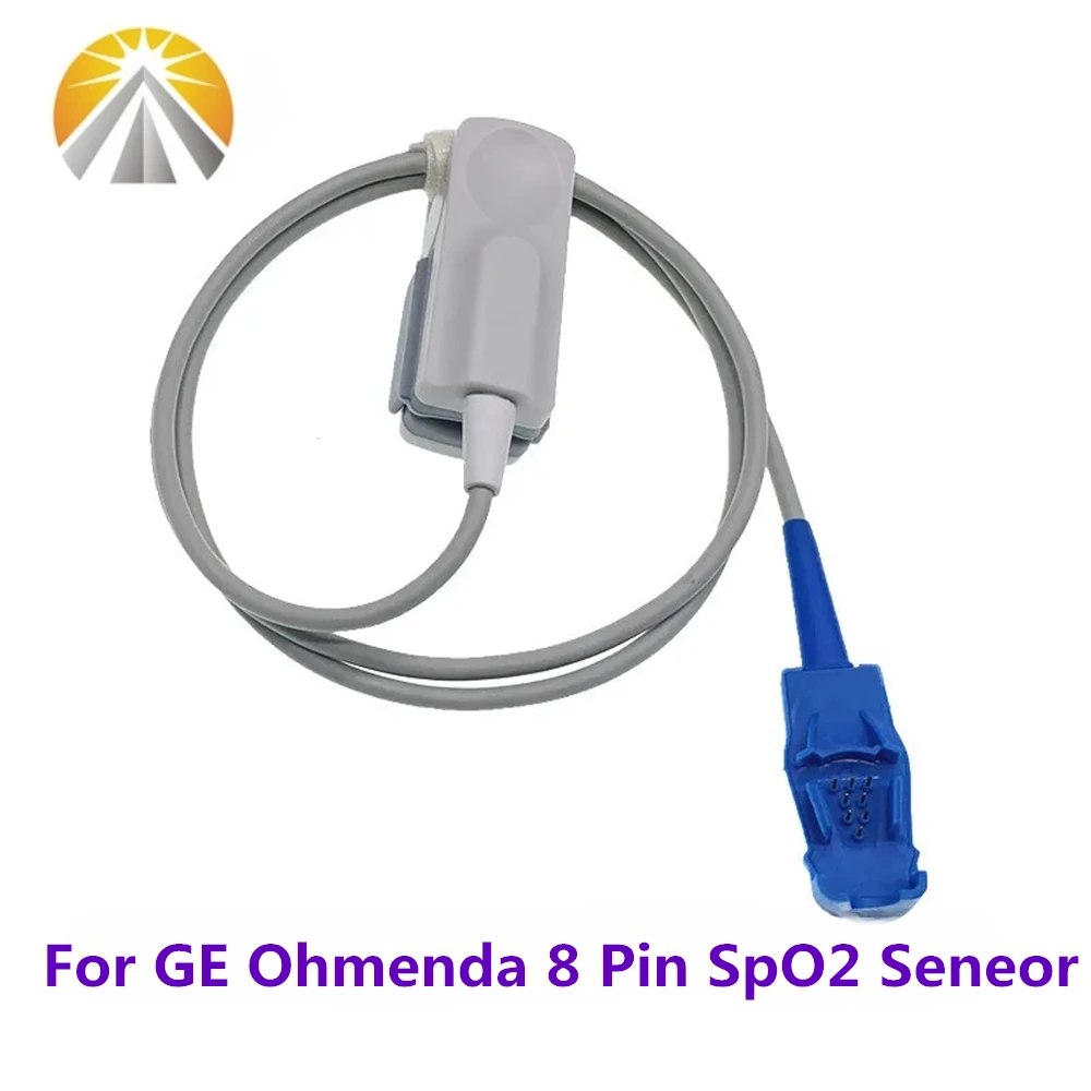 

SPO2 Sensor 8 Pin For GE Ohmeda Trusat S/5 Monitor with Trusignal Tech Pulse Oximeter Probe OXY-F-UN 0.9 Meter