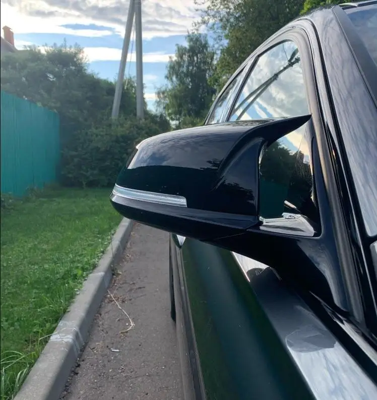 Tampa do Espelho Retrovisor de Fibra de Carbono, Tampa do Espelho Lateral Asa, Compatível com BMW X1, F48, X2, F39, F40, F53, F44, Z4, G39, Toyota