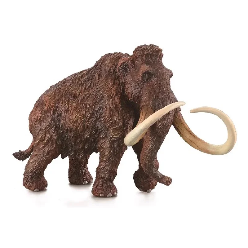 TNG Prehistoric Animals Model Mammoth Elephant Figures Toy Desktop Decoration