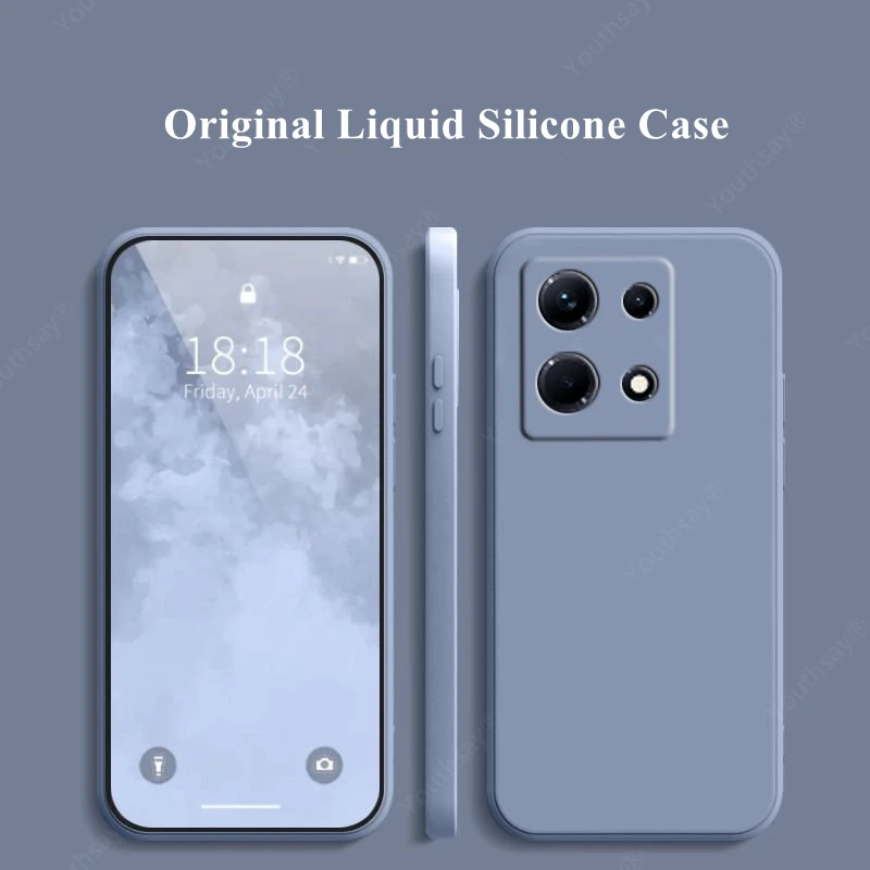 

Liquid Silicone Case For infinix Note 30 Pro Case Cover infinix Note 30 Pro Funda Coque Soft TPU Back Case infinix Note 30 Pro