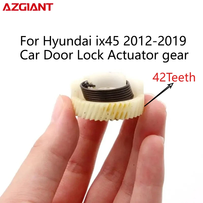 

Силовой привод автомобильного дверного замка Azgiant 42T для Hyundai ix45 2012-2019, износостойкий пластик, автомобильные запчасти, аксессуары «сделай сам»