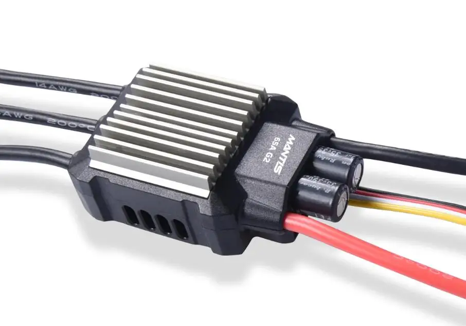 ZTW Mantis G2 65-70A Brushless 32-Bit ESC Mini Speed Controller 2-6s Lipo 65G SBEC 6.7V / 7.4V / 8.4V Adjustable @ 8A 96Mhz