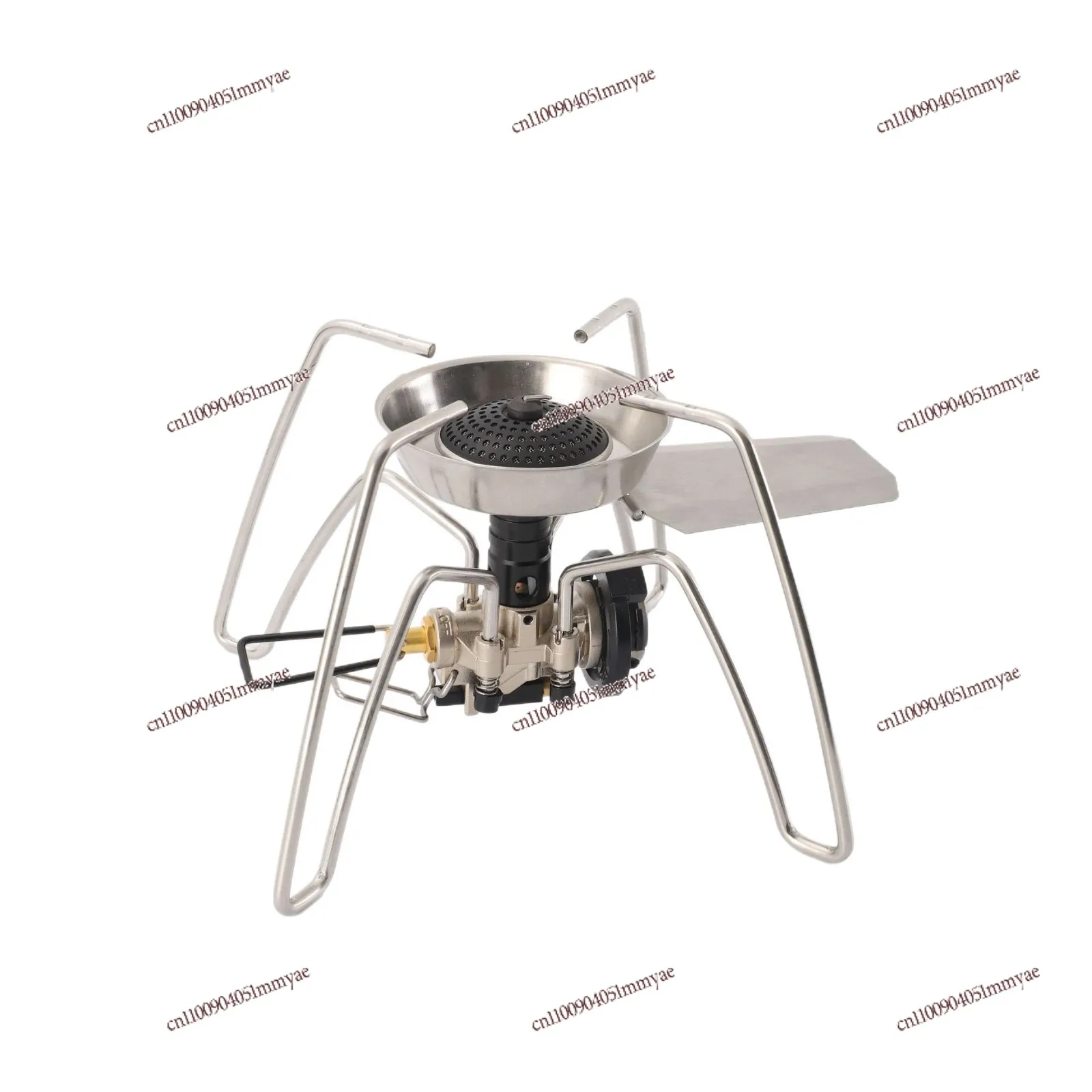 

Flat Replacement Stabilized Stainless Steel Spider Stove Picnic Camping High Power Gas Stove Outdoor Folding Integrated Cassette