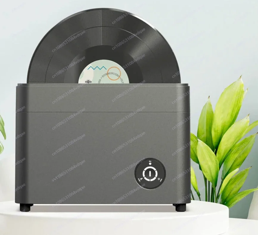Vinyl Record Automatic Ultrasonic Disc Washer Cleaning Machine with Drying Function